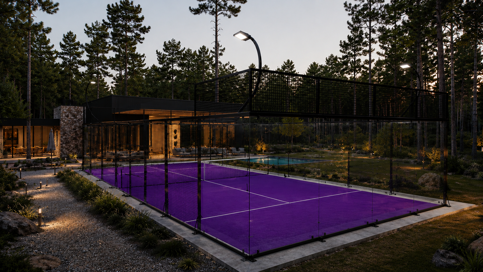 Cancha de pádel Rocket Sport Cristal