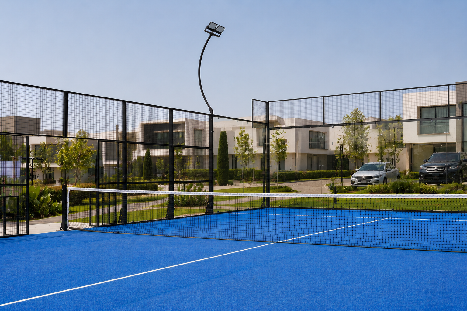 Cancha de pádel Rocket Sport Panorámica