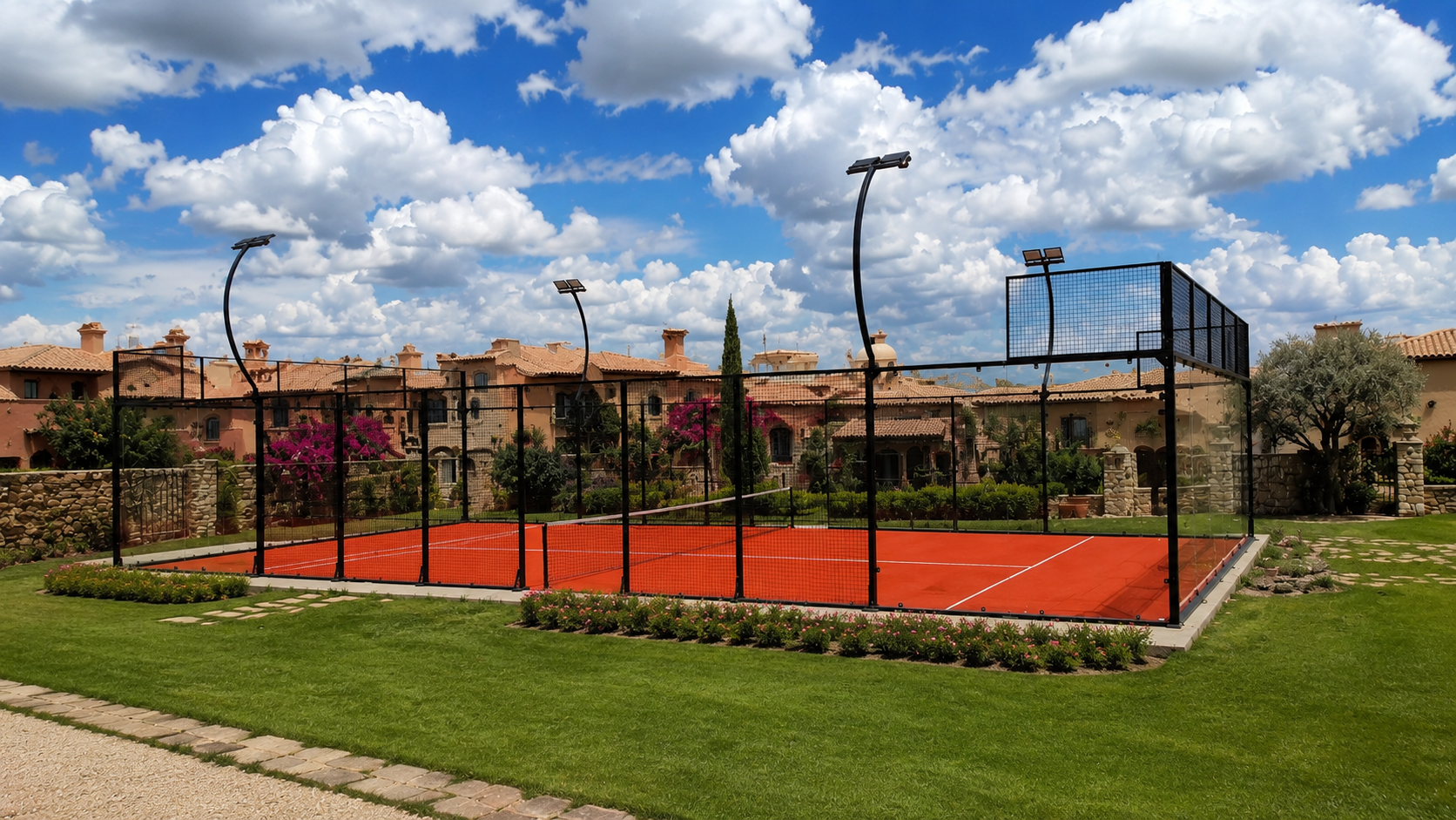 Cancha de pádel Rocket Sport Interior