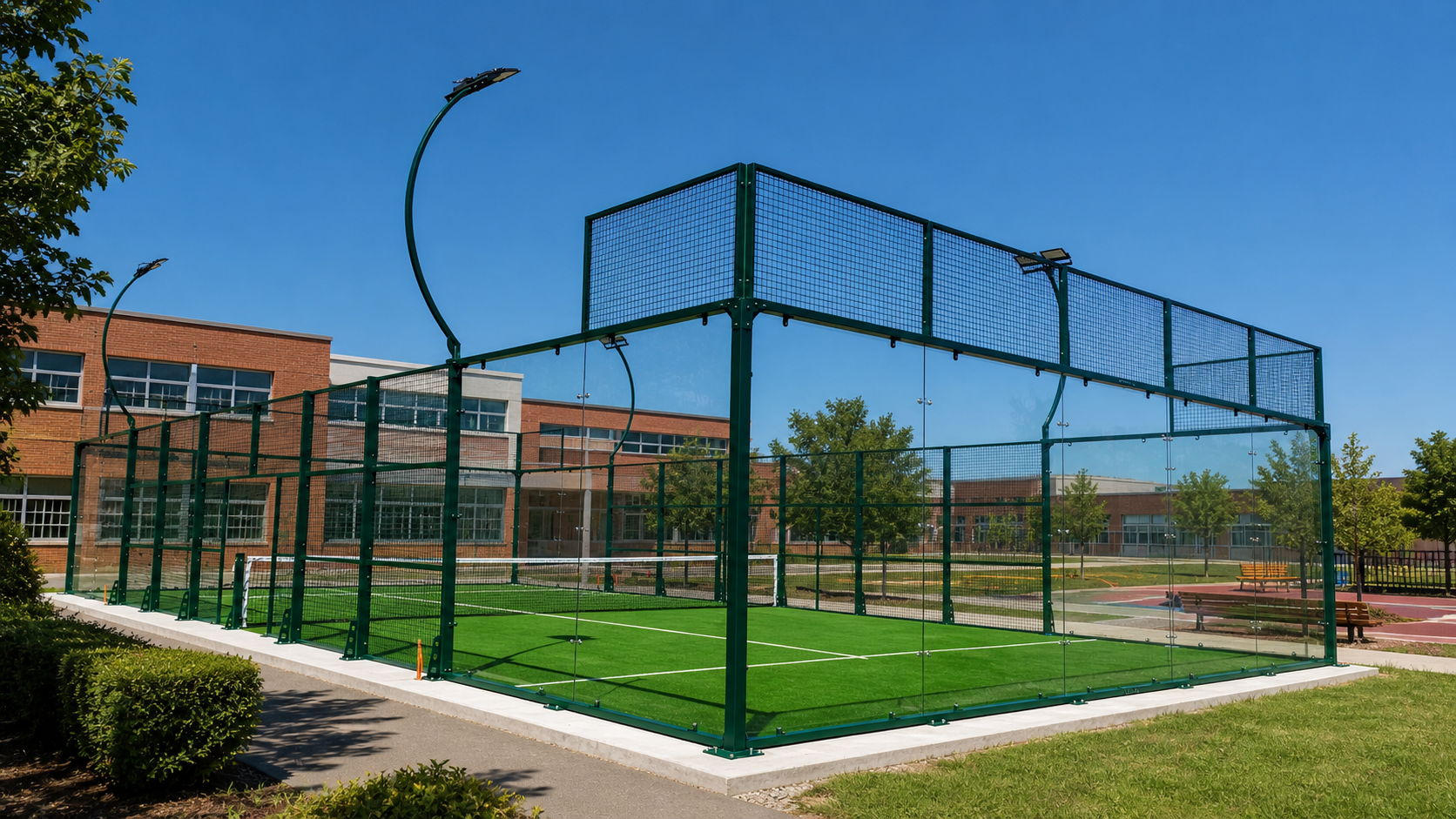 Cancha de pádel Rocket Sport Azul